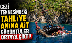 Gezi teknesindeki tahliye anına ait görüntüler ortaya çıktı