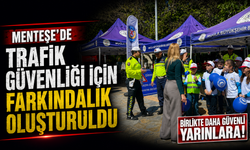 Menteşe’de trafik güvenliği için farkındalık oluşturuldu