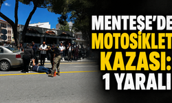 Menteşe’de motosiklet kazası: 1 yaralı