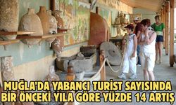 Muğla’da yabancı turist sayısında bir önceki yıla göre yüzde 14 artış
