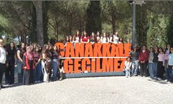 Menteşeli gençler "Bir Destandır Çanakkale" programına katıldı