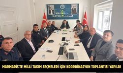 Marmaris'te milli takım seçmeleri için koordinasyon toplantısı yapıldı