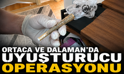 Ortaca ve Dalaman’da uyuşturucu operasyonu