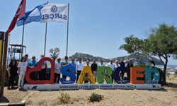 SARÇED Plajı 20. kez mavi bayrakla ödüllendirildi
