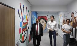 Köyceğiz’de okul duvarları renklendirildi
