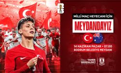 Dünya Kupası heyecanı Bodrum Belediye Meydanı'nda yaşanacak