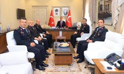 Muğla Valisi Akbıyık, Jandarma'yı ağırladı