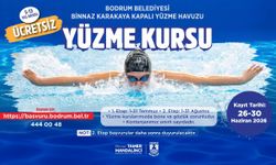 Bodrum Belediyesinden çocuklara ücretsiz yüzme kursu