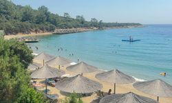 Okullar kapandı, Bodrum sahilleri doldu