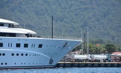 Marmaris'e gelen süper yata 540 bin litre akaryakıt ikmali yapıldı
