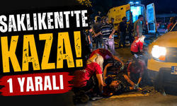 Saklıkent’te kaza: 1 yaralı