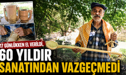 17 GÜNLÜKKEN EL VERİLDİ, 60 YILDIR SANATINDAN VAZGEÇMEDİ
