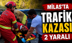 Milas’ta trafik kazası: 2 yaralı