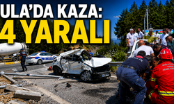Ula’da kaza: 4 yaralı