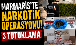 Marmaris'te narkotik operasyonu: 3 tutuklama
