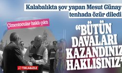 Yatağan Belediye Başkanı Günay, Kent Çimento Sahibi Cemal Karakurt’a “Haklısınız” Dedi