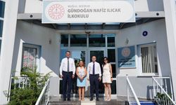 Emre Çay, Bodrum'daki Okullarda Devam Eden Çalışmaları İnceledi