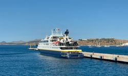 Lüks butik kruvaziyer "National Geographic Orion" Bodrum'a geldi