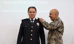 Muğla Emniyetinde rütbe terfi töreni