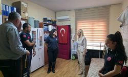 İl Sağlık Müdürü Başaran Akça, Kavaklıdere'deki sağlık tesislerinde incelemelerde bulundu