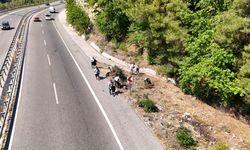 Marmaris Seyir Tepesi’nde çöp mesaisi