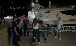 Sahil Güvenlik, gezi teknesi ve ticari yattan iki kişiyi tıbbi tahliye gerçekleştirdi