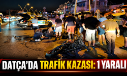 Datça’da trafik kazası: 1 yaralı