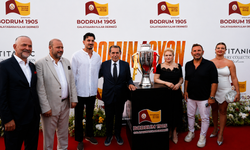 Bodrum'da Galatasaray'ın 26. şampiyonluğu için gece düzenlendi
