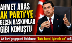 Ahmet Aras Ak Parti’ye geçen başkanlar gibi konuştu “AK Parti’ye geçecek iddialarına: ‘Daha önemli işlerimiz var’ dedi.”