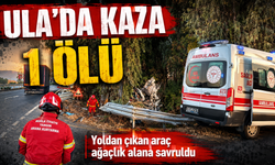 Ula'da kaza: 1 ölü