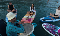 Akyaka'da Spor ve Sanat Aynı Suda Buluştu