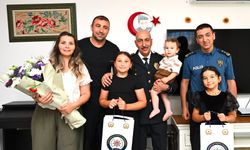 Muğla Emniyet Müdürü Karadeniz, şehit ailesini ziyaret etti