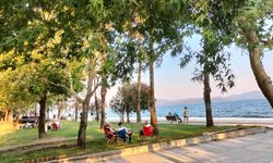 Köyceğiz'de sıcak hava etkili oluyor