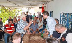 BAŞKAN MANDALİNCİ SAHA ÇALIŞMALARINI KARAOVA’DA SÜRDÜRDÜ