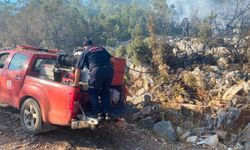 Muğla'nın Yatağan ilçesinde çıkan orman yangını söndürüldü