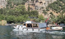 Dalyan Kanalı ve Köyceğiz Gölü'nde teknelere atık denetimi yapıldı