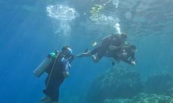 Su altının renkli dünyası, Marmaris'e dalış turizmiyle hayat veriyor