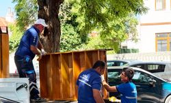 Muğla Halk Kütüphanesi güçlendirme için tahliye ediliyor