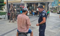 Marmaris Çarşısı'nda motosikletlere ortak denetim