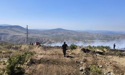 Menteşe’de makilik yangını