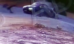Motosiklet sürücüsünün öldüğü kazanın görüntüleri ortaya çıktı