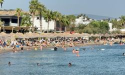 Bodrum’da termometre 40’ı, hissedilen sıcaklık 45’i gördü
