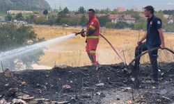 Menteşe’de ziraat alanında yangın