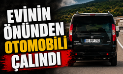 EVİNİN ÖNÜNDEN OTOMOBİLİ ÇALINDI