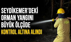 Seydikemer'deki orman yangını büyük ölçüde kontrol altına alındı