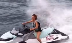 Bodrum’da Yıldız Tilbe Rüzgârı: Jet Ski ile Şov Yaptı