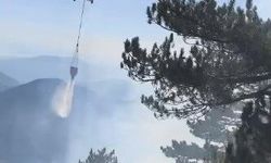 Fethiye’de orman yangını