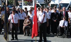 Bodrum'da Gaziler Günü törenle kutlandı