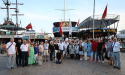 Marmaris’te gazilere tekne turu