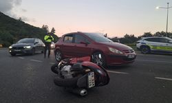 Muğla'da otomobil ile motosiklet çarpıştı: 1 yaralı
